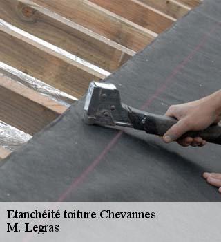 Etanchéité toiture  chevannes-91750 M. Legras