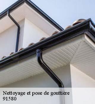 Nettoyage et pose de gouttière  auvers-saint-georges-91580 M. Legras