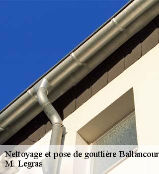 Nettoyage et pose de gouttière  ballancourt-sur-essonne-91610 M. Legras