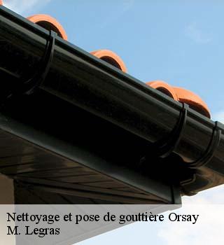 Nettoyage et pose de gouttière  orsay-91400 M. Legras