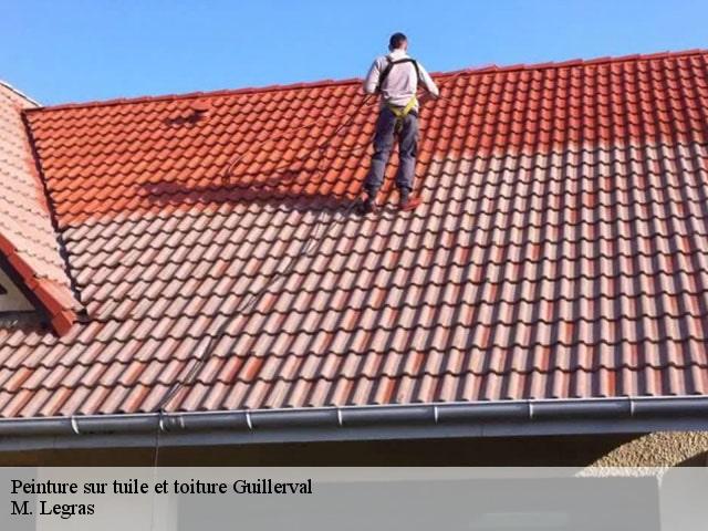 Peinture sur tuile guillerval-91690