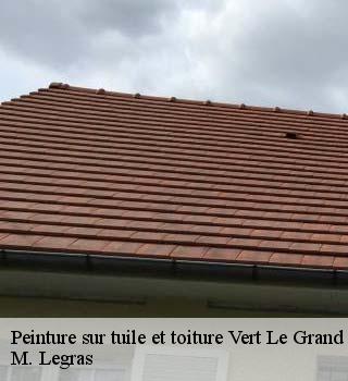 Peinture sur tuile et toiture  vert-le-grand-91810 M. Legras